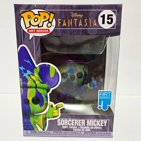 Funko Pop - Fantasia - Sorcerer Mickey #15 (Art Series) - Picture 1 of 7